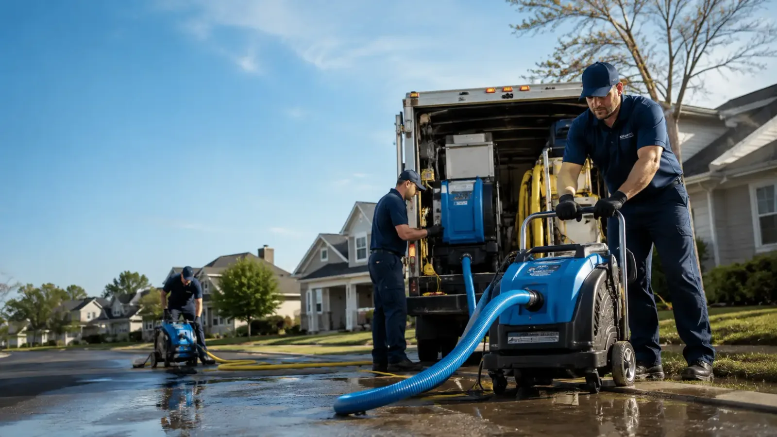 Flood Damage Cleanup in Newport Coast, CA